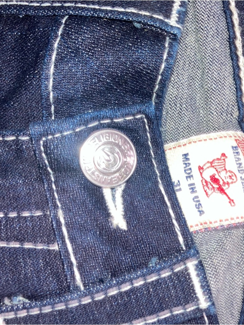 True Religion Twisted stitch flare denim - Picture 4 of 10